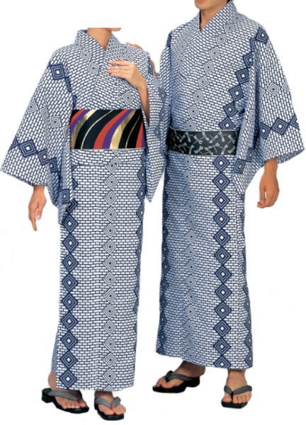 お揃いゆかたお仕立上り(裄長キング巾) 東-3361-S お揃いゆかた