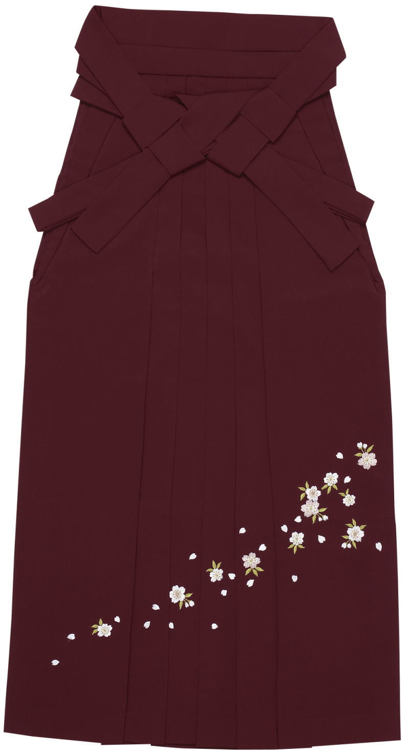 刺繍袴 席-5376 レディース袴