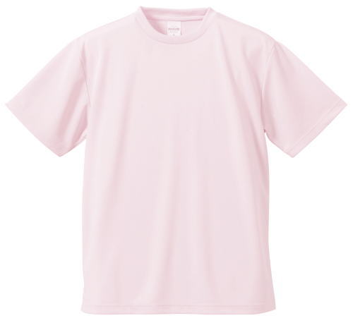 ドライTシャツ B(ベビーピンク) ドライTシャツ