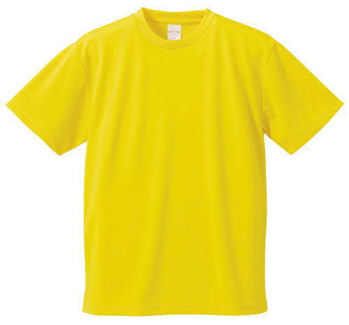 ドライTシャツ H(カナリアイエロー) ドライTシャツ