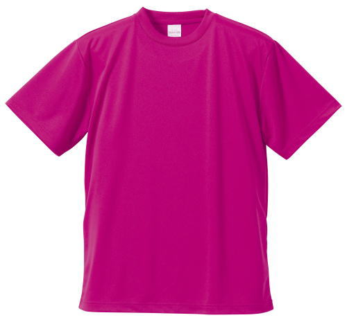 ドライTシャツ J(トロピカルピンク) ドライTシャツ