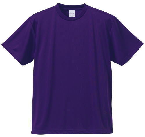 ドライTシャツ O(パープル) ドライTシャツ
