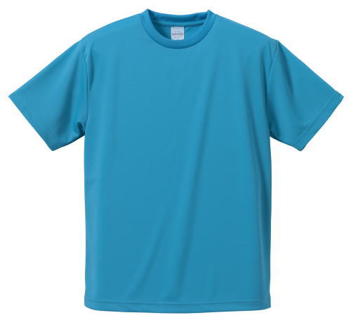 ドライTシャツ Q(ターコイズブルー) ドライTシャツ